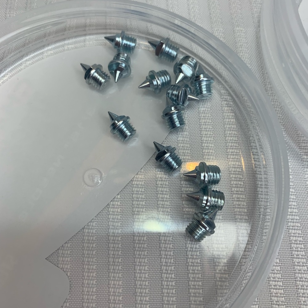 Champ Track Spikes 3/16” Steel Needle Spikes. NEW. - Picture 4 of 4